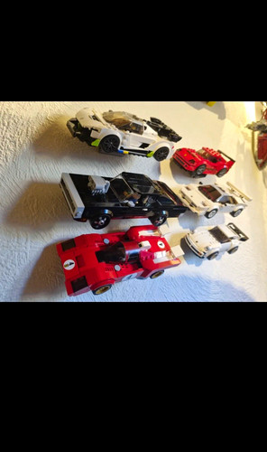 Lego speed champions car - speed, wall