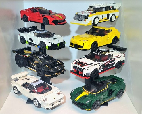 Quad riser display stand - display,