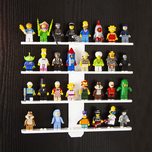 Acrylic wall mount display - acrylic,
