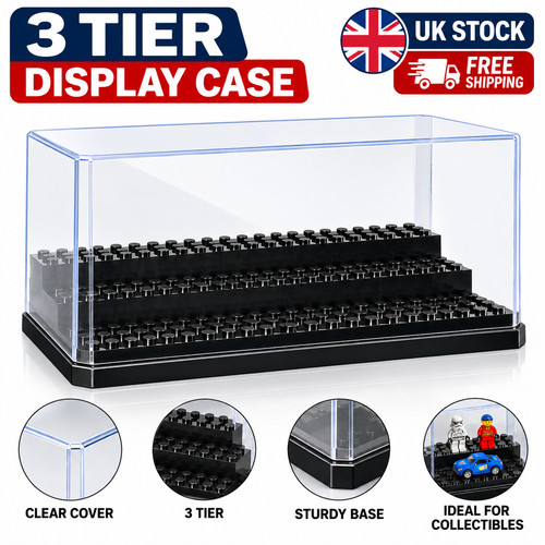 Tier acrylic display case - acrylic,