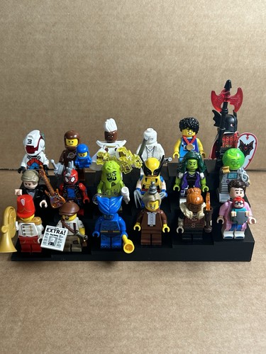 Lego mini figures display - figures,